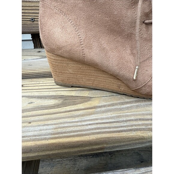 Dr. Scholl's Conquer Military Durable Utilitarian Chic Vegan Ankle Wedge Bootie - Picture 5 of 11